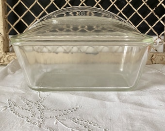 Westinghouse Clear Glass Fridge Container, Loaf Pan, Baking Dish, Vintage Storage