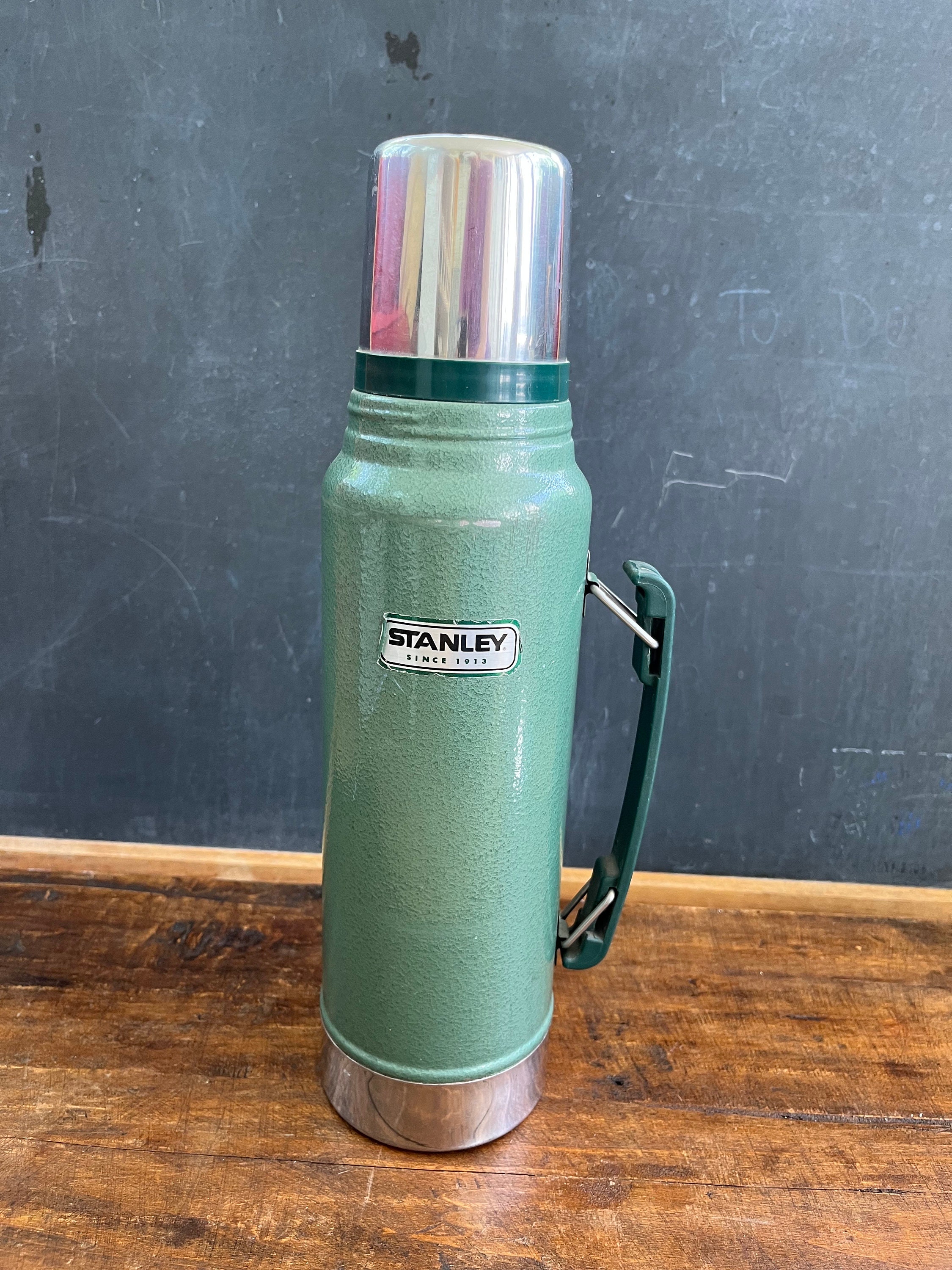 Uses Stanley Classic Thermos Vacuum Green, 1.1 Quart Stainless Steel