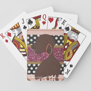 Drippin'- Klasyczne karty do gry| 52 karty w talii plus 2 jokery| Idealne na wieczór gier| Poker | Prezent dla każdego| Święta| Rocznica