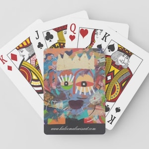 Zranione Ego – Klasyczne karty do gry | 52 karty w talii plus 2 jokery | Idealne na wieczór gier | Poker | Prezent dla każdego | Święta | Rocznica