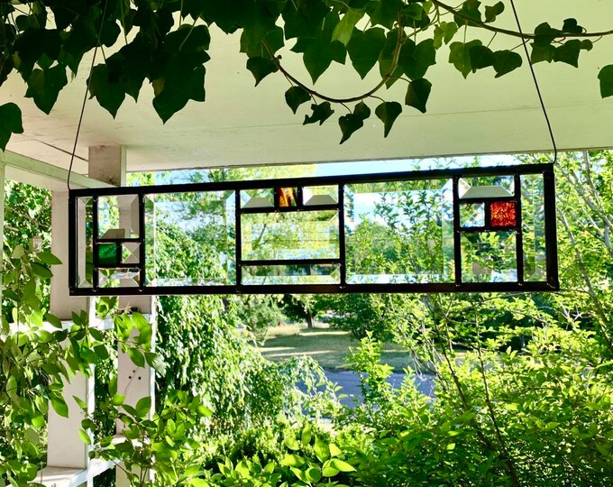 Beveled Glass Panel - Etsy - Heavy Beveled Glass Panels