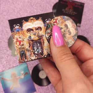 Miniatuur vinylplaat op schaal 1:6 voor Poppy Parker, Fashion Royalty, BJD, Blythe...