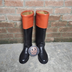 Handmade Leather Riding Boots: Revolutionary War Style