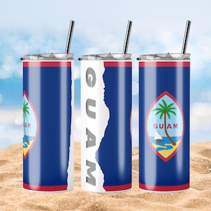 GUAM Becher 20 Unzen, Guam Siegel, Guam Flagge, Guam Kaffeetasse, Guam Souvenir Geschenk, Marianen Geschenke, Guam Reisetasse, Guam Weihnachtsgeschenk