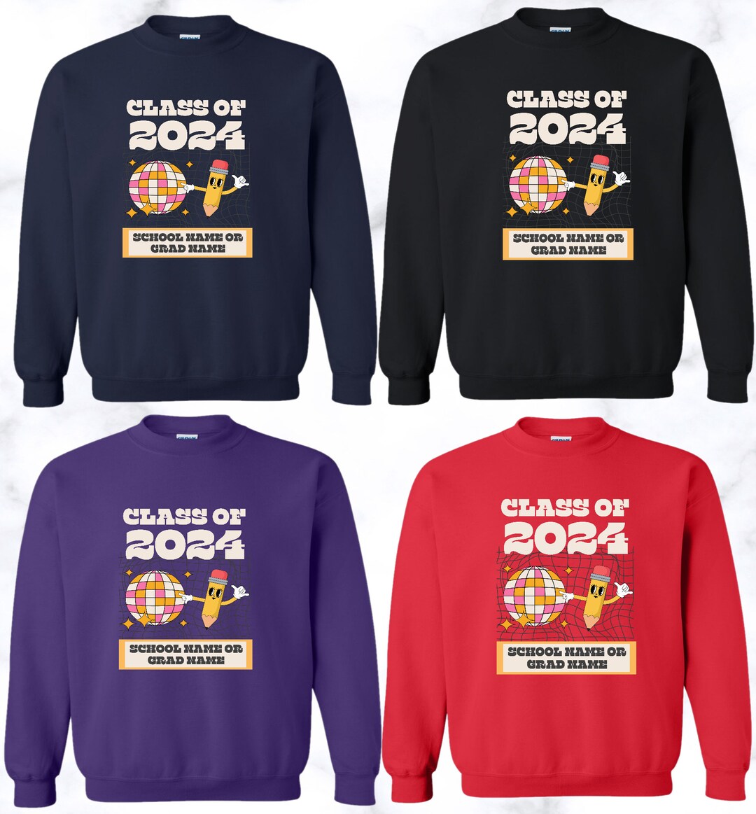 Class of 2024 Sweatshirt, 2024 Graduate Custom Shirt, Gift for Graduate