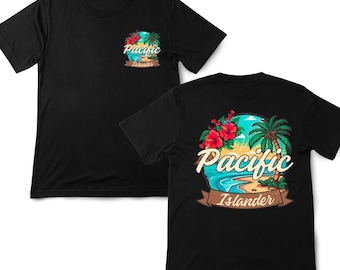 Pacific Islander Graphic Tee, Vintage Style, Micronesian, Polynesian, Melanesian T-shirt