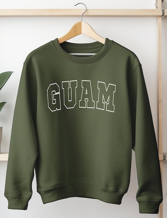 Guam Shirt, Chamorro Shirt, Mariana Islands Shirt, Guam Sweatshirt and Hoodie, Guam Travel Gift, Minimalist Crewneck, Letter Shirt