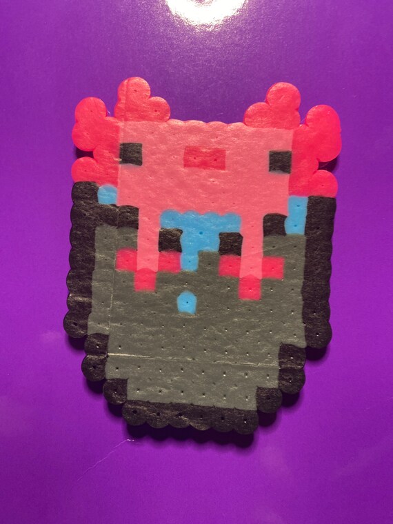 Axolotl in Bucket Perler Bead Etsy