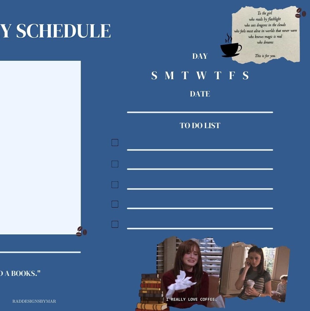 gilmore-girls-themed-calendar-pack-daily-weekly-monthly-etsy