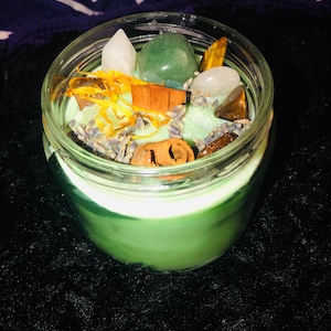 Money Drawing Spell Candle