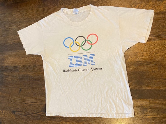 1998 長野オリンピック IBM tシャツ 企業 コラボ スキー 五輪