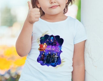 Descendants Shirt Descendants Birthday Shirt Descendants Birthday Girl Shirt Descendants Birthday Tshirt Descendants Birthday Girl Tshirt