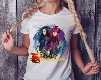 Descendants Shirt Descendants Birthday Shirt Descendants Birthday Girl Shirt Descendants Birthday Tshirt Descendants Birthday Girl Tshirt