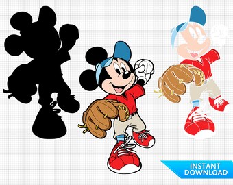 Baseball SVG Maus SVG Maus Baseball SVG-Datei Maus Baseball Schnittdateien Maus Baseball Cricut Maus Baseball Clipart Baseball Png