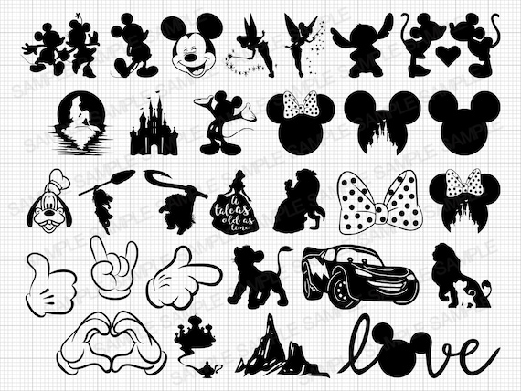 Head SVG Castle SVG Clipart Layered SVG Files for Cricut Png Files