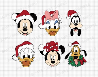 Mouse and Friends SVG Mouse Christmas SVG Mouse and Friends Christmas SVG Christmas Squad Christmas Friends Svg Christmas Shirt