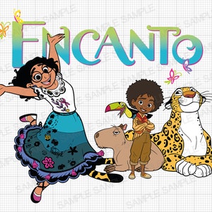 Encanto SVG Encanto Mirabel SVG Encanto Isabela SVG Encanto Silhouette Encanto Clipart Mirabel Clipart Encanto Cut Files Isabela Clipart