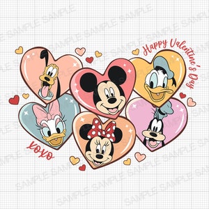 Mouse Happy Valentine&#39;s Day SVG Mouse Heart SVG Mouse and Friends SVG Mouse and Friends Heart Valentine Svg Valentine Friends Svg