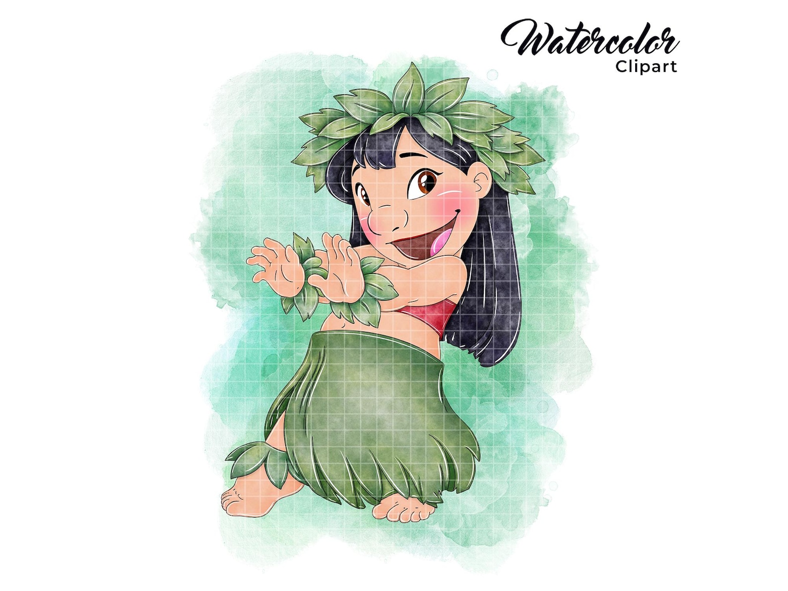 Stitch Acuarela PNG Lilo Acuarela PNG Lilo y Stitch PNG Lilo