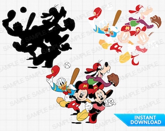 Baseball SVG Maus SVG Maus Baseball SVG-Datei Maus Baseball Schnittdateien Maus Baseball Cricut Maus Baseball Clipart Baseball Png