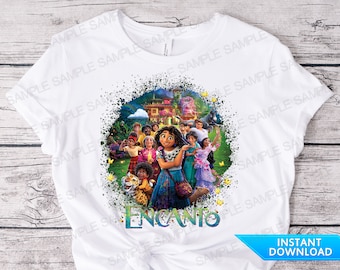 Encanto PNG Encanto Iron On Transfer Encanto Clipart Encanto Birthday Party Encanto Shirt Encanto Tshirt
