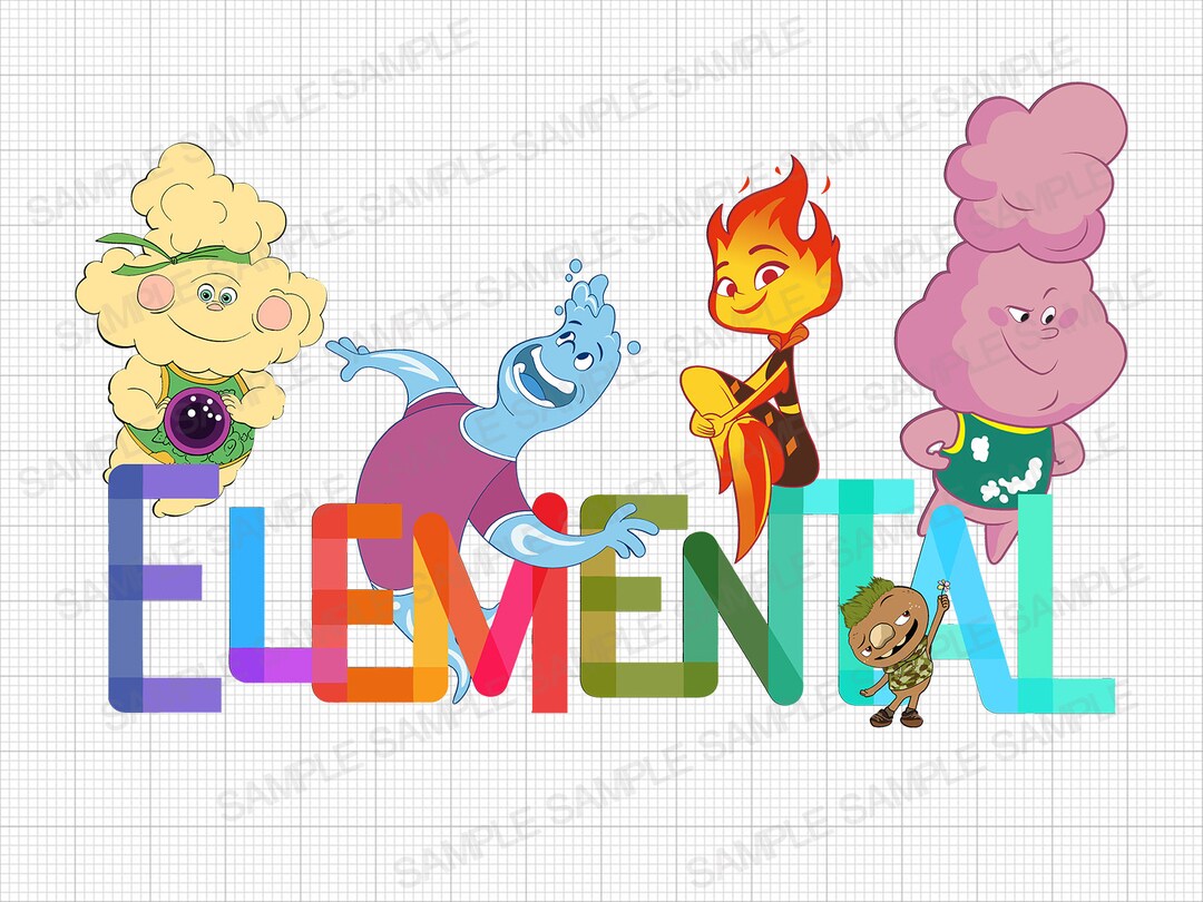 Elemental SVG Elemental Ember SVG Elemental Wade SVG Elemental