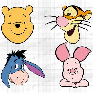 Winnie the Pooh SVG Winnie the Pooh Cut Files Winnie the Pooh Cricut Winnie the Pooh Png Winnie the Pooh Silhouette Winnie the Pooh Clipart