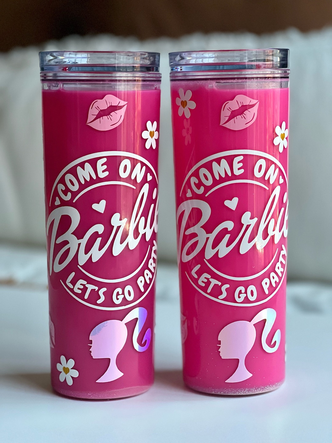 Barbie Tumbler Barbie Pink Tumbler Barbie Doll Tumbler - Etsy