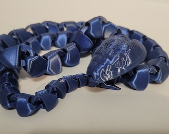 Flexi Snake 3D Printed Toy