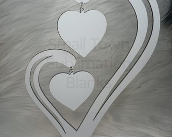 Sublimation blank, Valentine's blank, Sweetheart blanks, hearts, Valentine's gift, wedding gift, Couples, Families, Laser cut, Cut in house