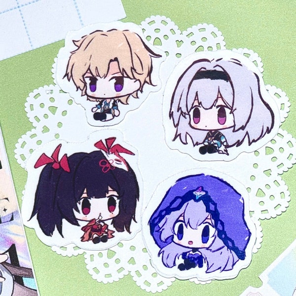 honkai star rail penacony mini sticker set!