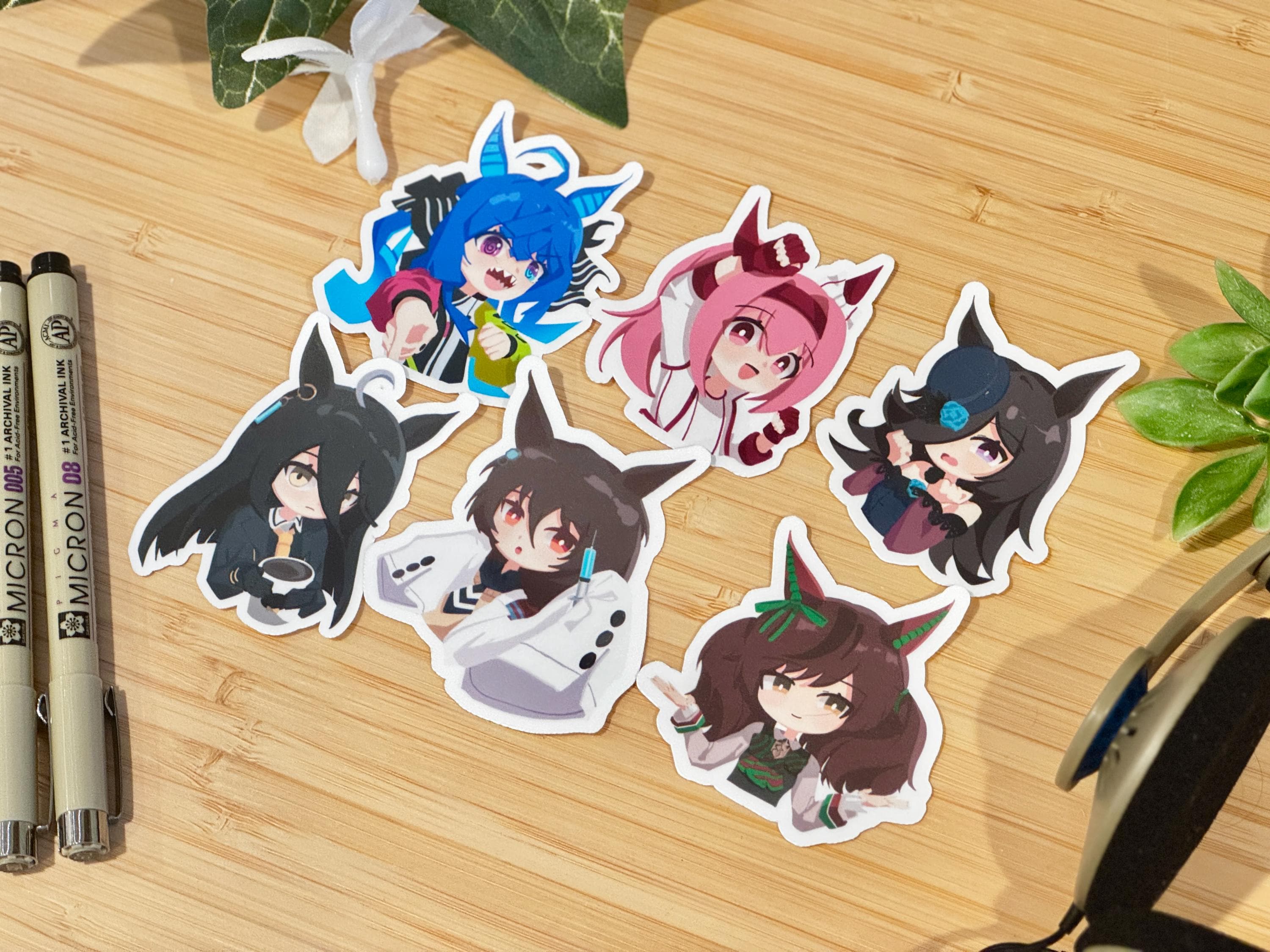Uma Sticker Set Uma Musume Stickers! - Etsy Australia