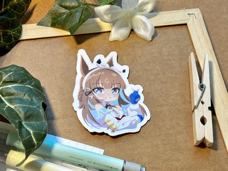 Uma Sticker Set Uma Musume Jp Stickers Set - Still in Love Almond Eye - Etsy
