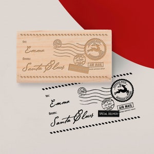 From Santa Stamp Etsy