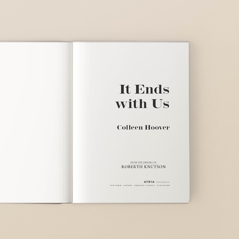 From the library of | Minimal Personalized Book Stamp | Ex Libris | This book belongs to | Self ink and Wood handle Options bild 9