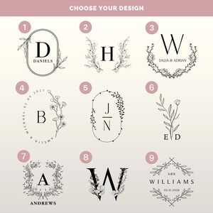 Wedding Envelope Embosser | Custom Last Name Embosser | Personalized ...