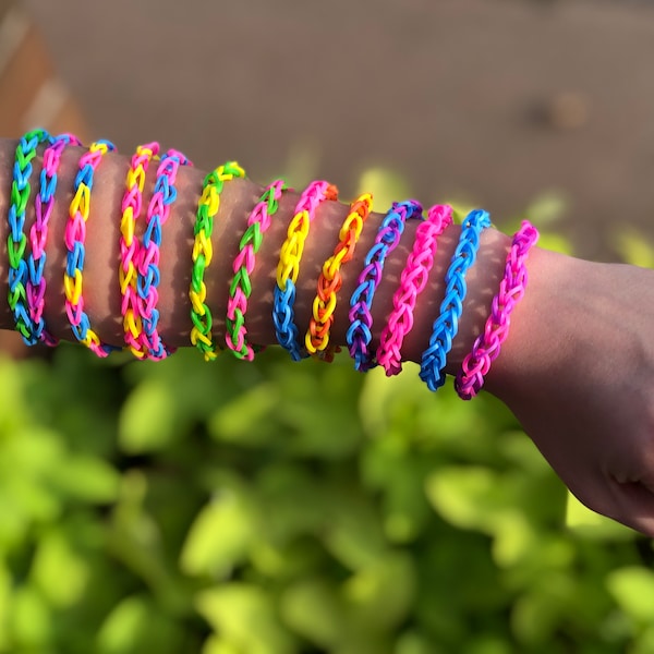 Rubber Band Bracelet Etsy