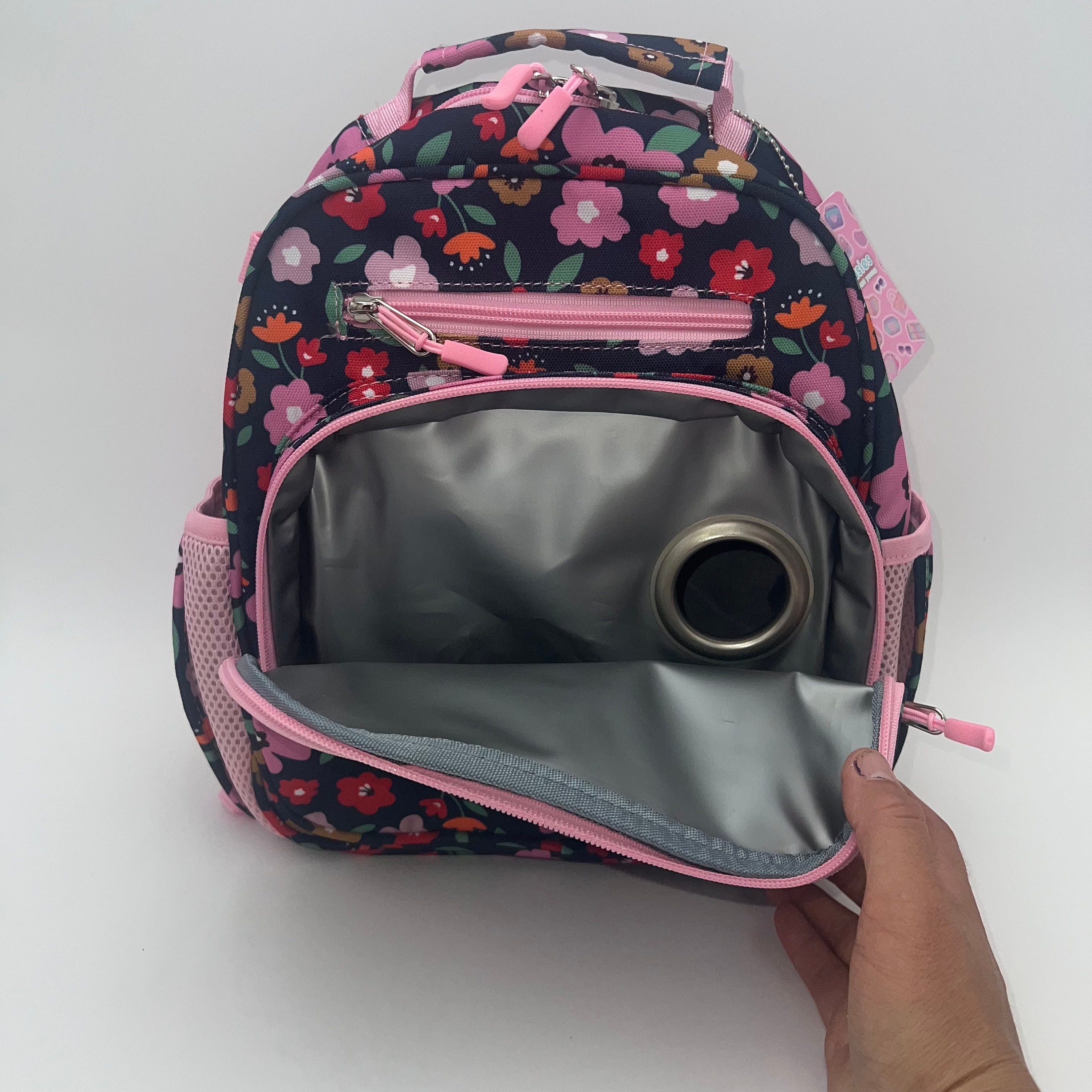 Small Feeding Tube Backpack | Bright Floral | for Enteralite Infinity ...