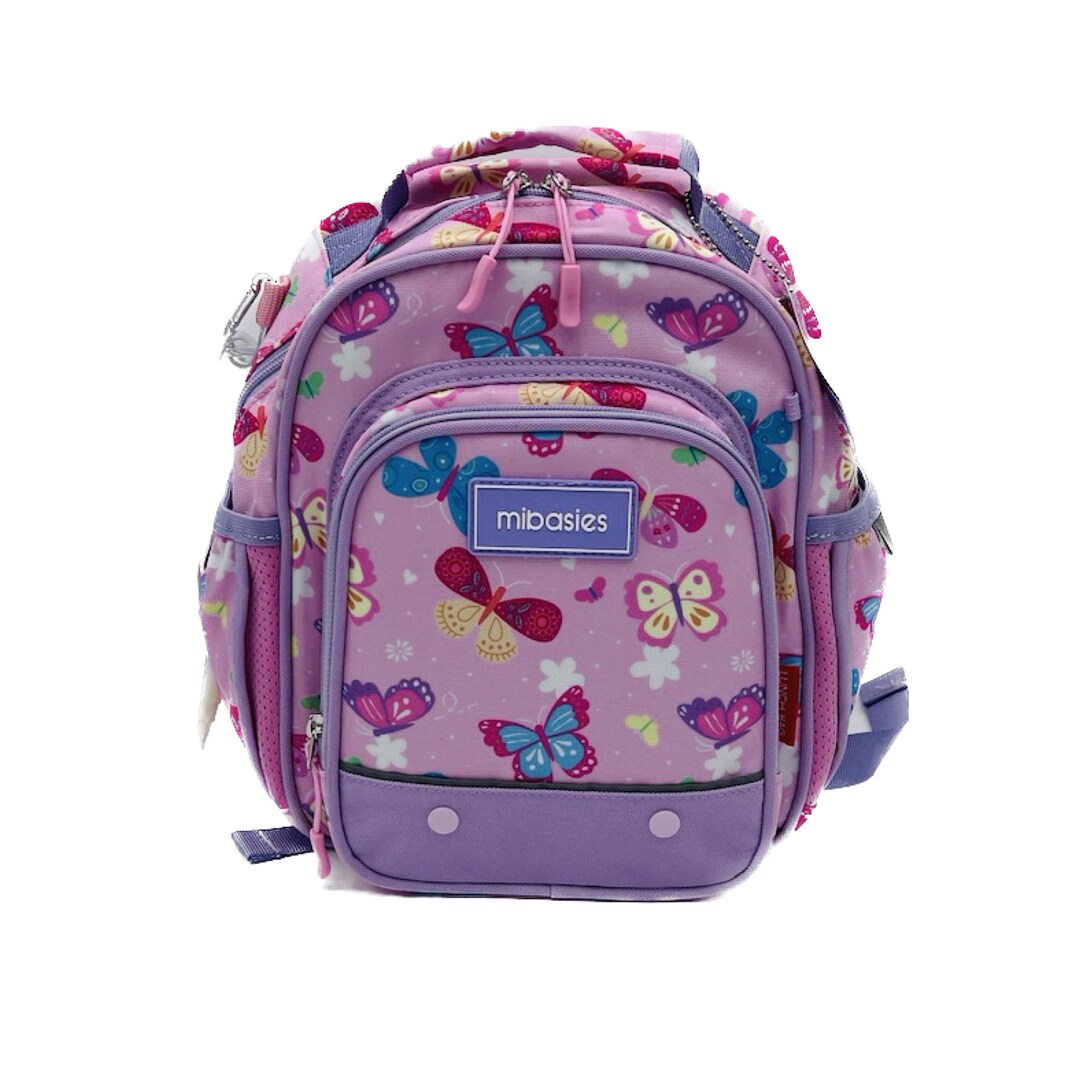 FINAL STOCK Mini Feeding Tube Backpack Pink Butterflies for Enteralite