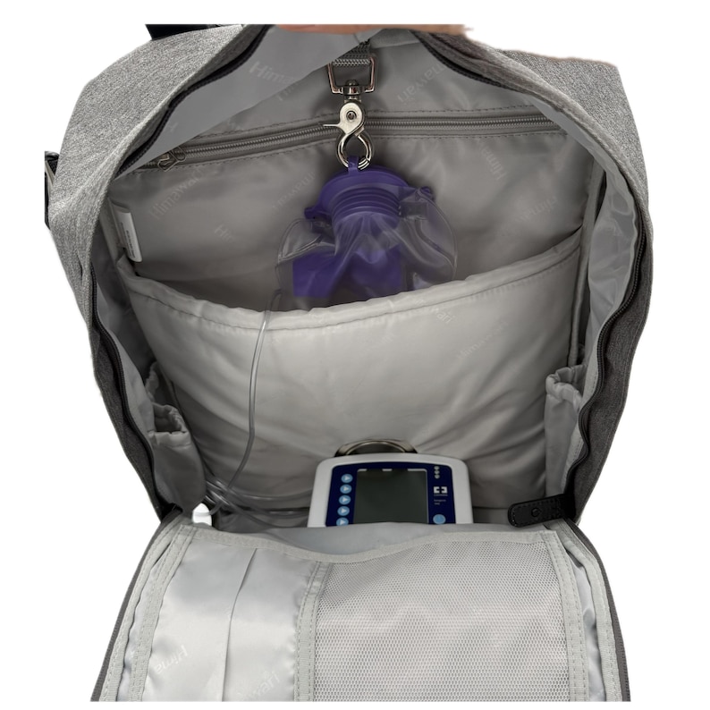 Tube Backpack Large Feeding Tube Backpack | Jet Black | Adapted for Kangaroo Joey ...