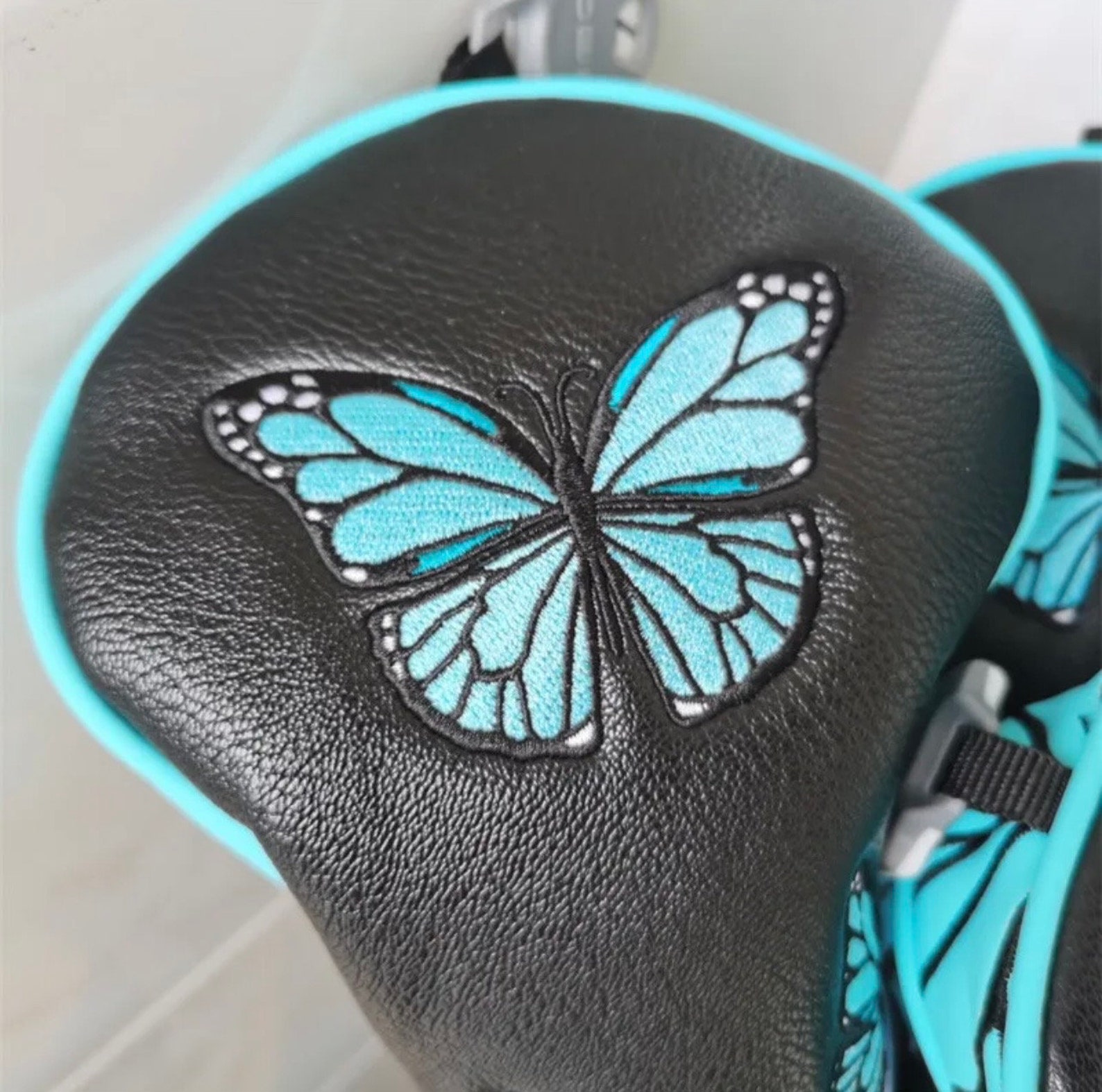 Butterfly Golf Wood Head Covers Driver Fairway Hybrid Putter Headcovers