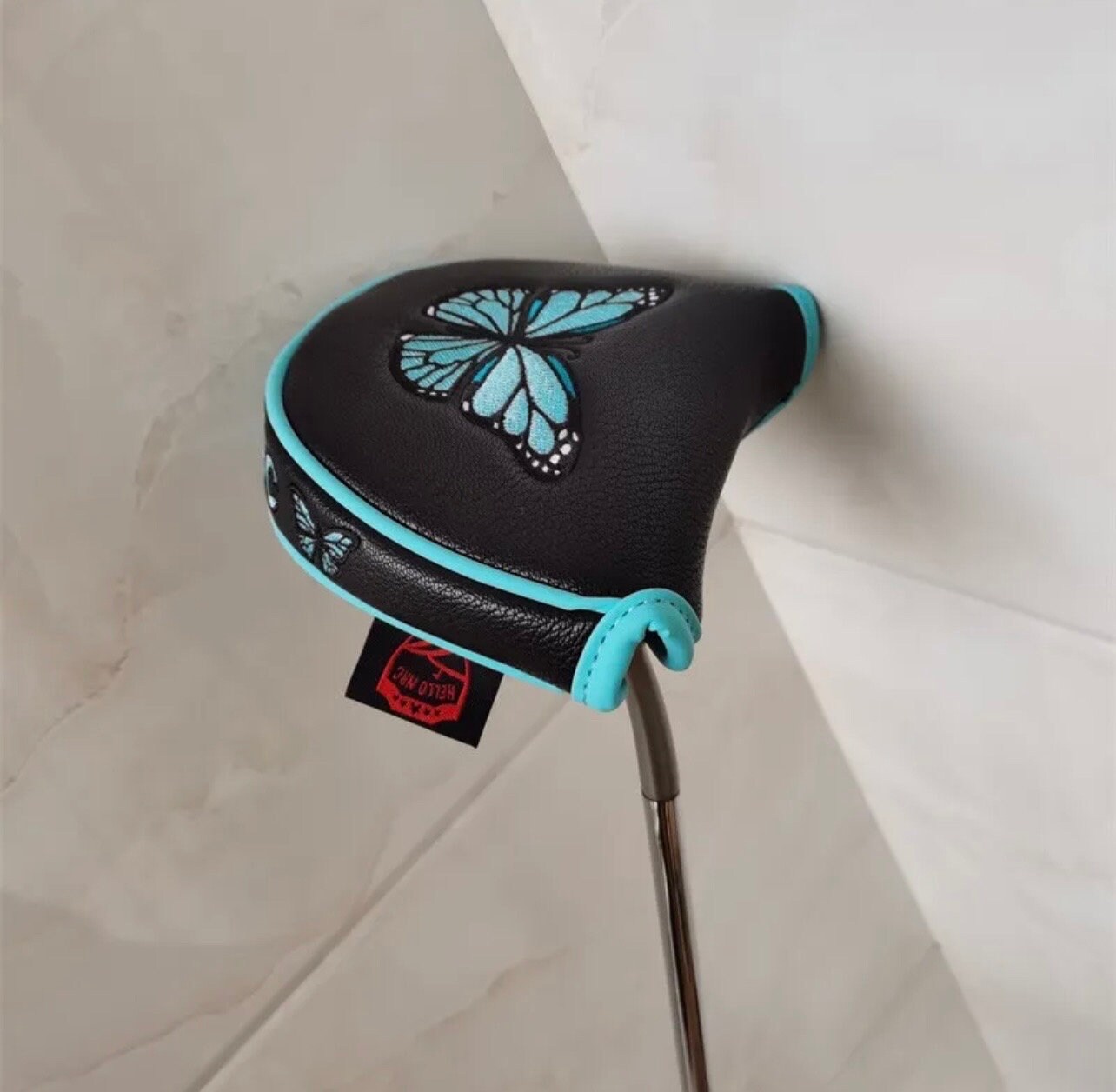 Butterfly Golf Wood Head Covers Driver Fairway Hybrid Putter Headcovers