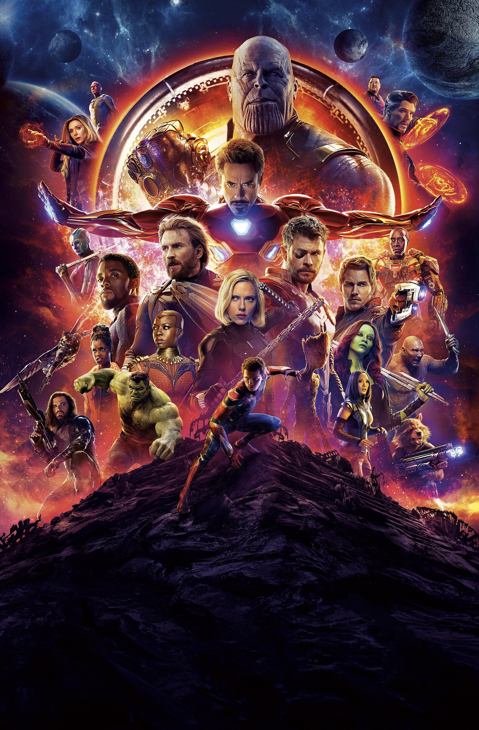 Avengers Infinity War Movie Poster Download Etsy Canada