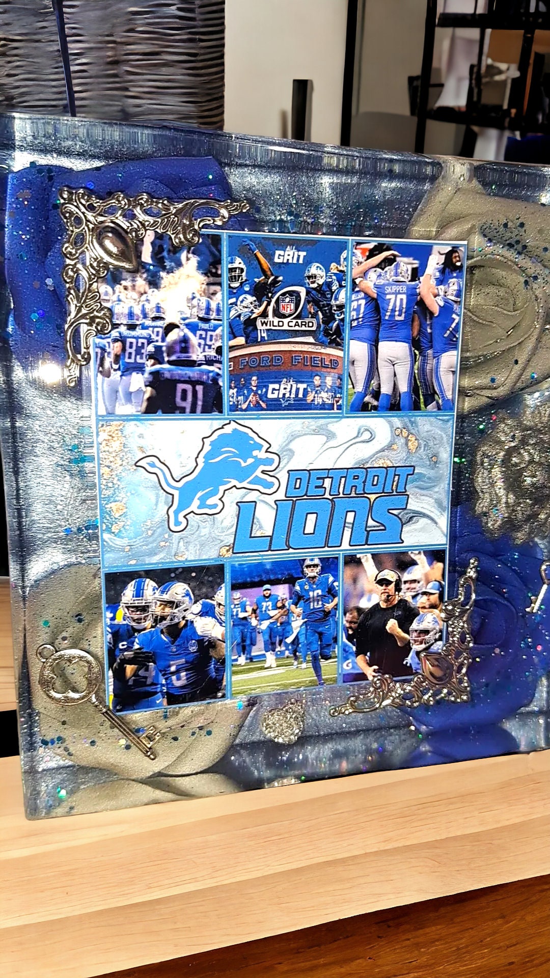 Detroit Lions Gift,michigan University, Keepsakes,sports Teams, Gifts