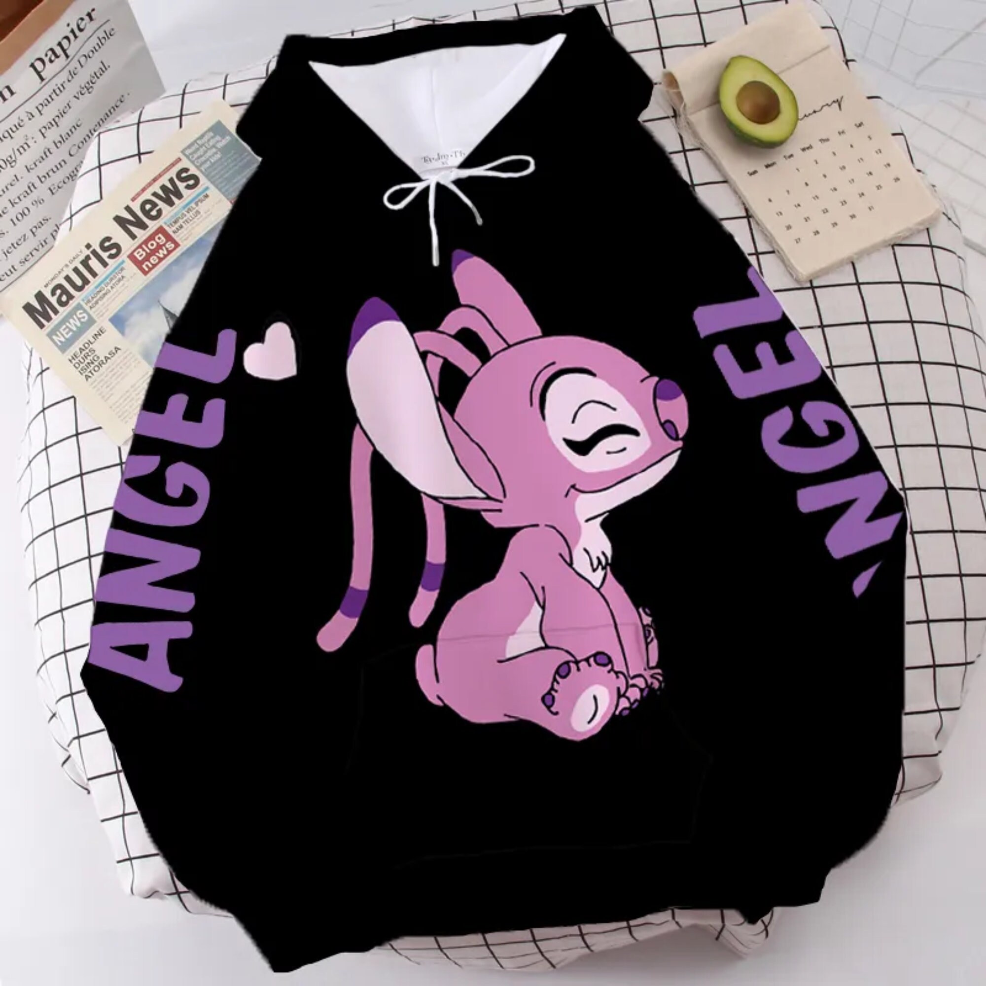 Discover Stitch & Angel hoodie, Couple Hoodies, Disney hoodie, Stitch Hoodie