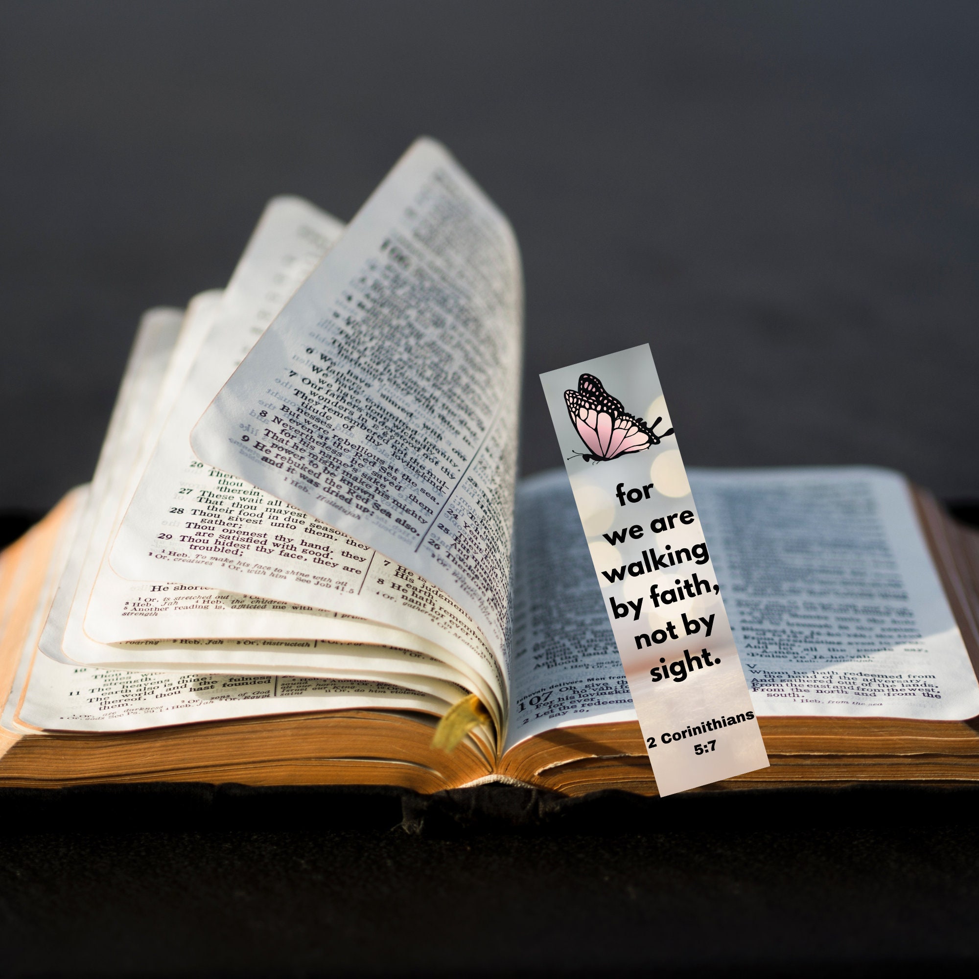 Faith Inspired Bible Bookmarks, Inspirational Scripture Bookmarks ...