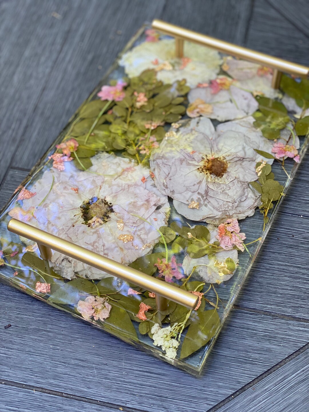 Custom Dried/pressed Flower Tray Etsy