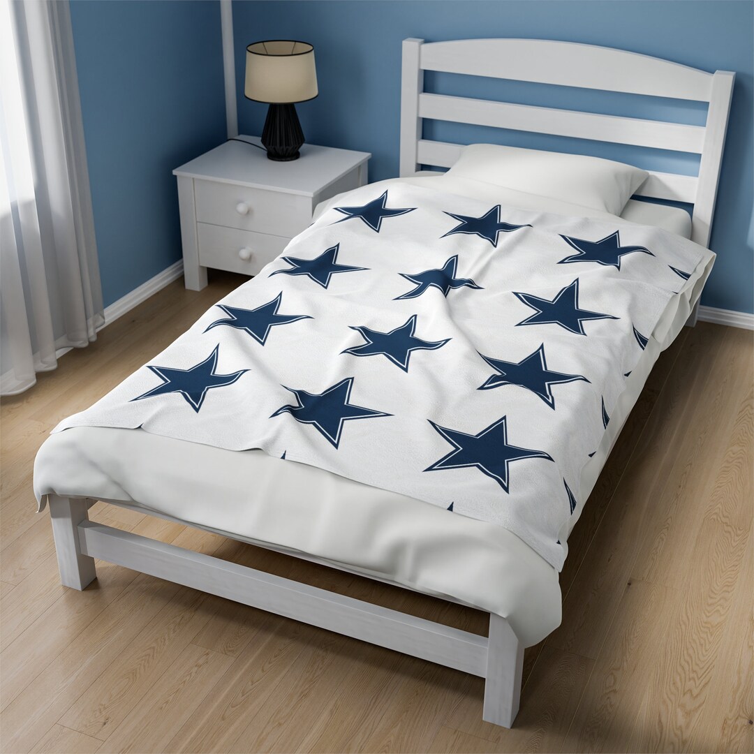 Dallas Cowboys Plush Blanket Etsy