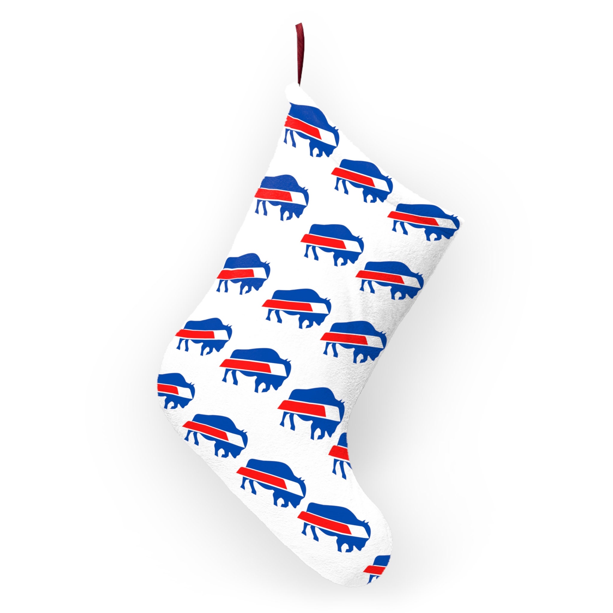 Discover Buffalo Bills Football Christmas Stocking