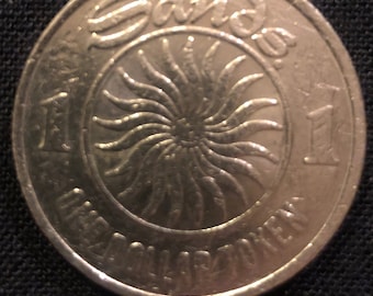 Vintage Sands Casino One Dollar Token